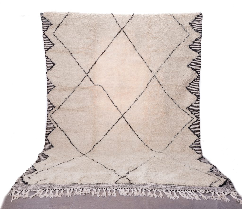 Giza Diamond Patterned Berber Rug | Adamas Lux
